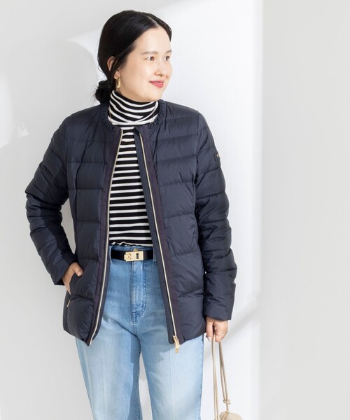NOLLEY’S Sophi（ノーリーズソフィ）の「【TATRAS/タトラス】ARADE別注（ダウンジャケット/コート・レディース・ネイビー/ブラック・2/3/4）」の7枚目の写真