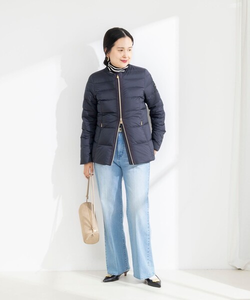 NOLLEY’S Sophi（ノーリーズソフィ）の「【TATRAS/タトラス】ARADE別注（ダウンジャケット/コート・レディース・ネイビー/ブラック・2/3/4）」の13枚目の写真