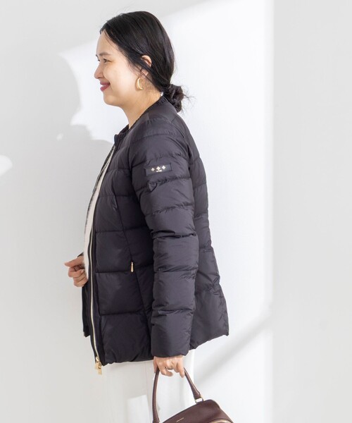 NOLLEY’S Sophi（ノーリーズソフィ）の「【TATRAS/タトラス】ARADE別注（ダウンジャケット/コート・レディース・ネイビー/ブラック・2/3/4）」の15枚目の写真