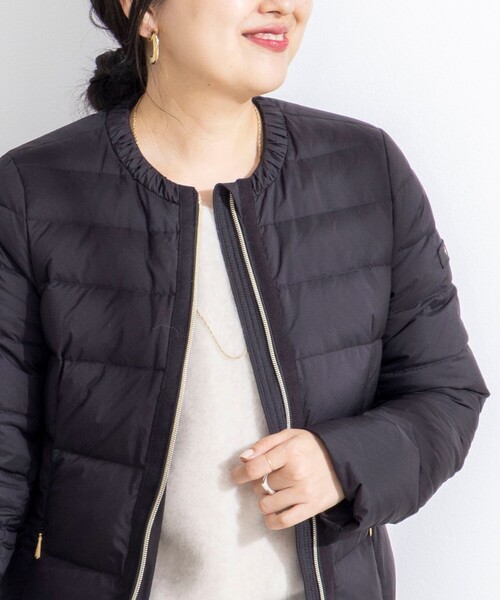 NOLLEY’S Sophi（ノーリーズソフィ）の「【TATRAS/タトラス】ARADE別注（ダウンジャケット/コート・レディース・ネイビー/ブラック・2/3/4）」の17枚目の写真