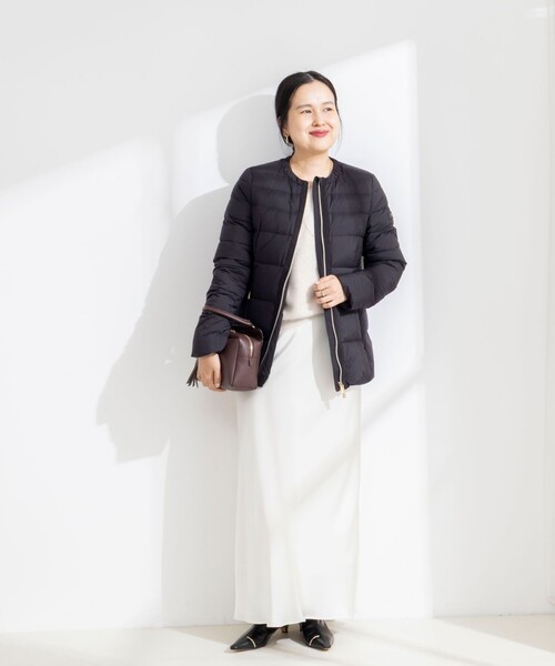 NOLLEY’S Sophi（ノーリーズソフィ）の「【TATRAS/タトラス】ARADE別注（ダウンジャケット/コート・レディース・ネイビー/ブラック・2/3/4）」の21枚目の写真