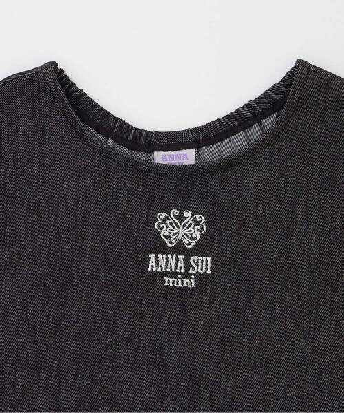 ANNA SUI mini(アナスイ・ミニ)の「シアーブルゾン+半袖ワンピース(ワンピース・キッズ・ラベンダー/ホワイト・140cm/120cm/130cm/160cm/150cm)」の11枚目の写真