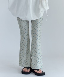 leimn（レイムン）の「小花柄フレアパンツ（その他パンツ）」