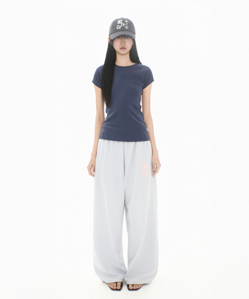 MIRECO（ミレコ）の「CALI SWEAT PT BABY BLUE（スウェットパンツ・レディース・その他・FREE）」の3枚目の写真