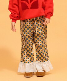 こども ビームス（コドモビームス）の「タイル柄 裾 フリル パンツ 2026FW（90～140cm）（その他パンツ）」