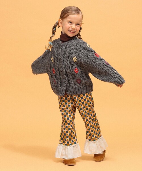 こども ビームス(コドモビームス)の「タイル柄 裾 フリル パンツ 2026FW(90~140cm)(その他パンツ・キッズ・イエロー系その他5/レッド系その他・110/130/100/90/120/140)」の11枚目の写真