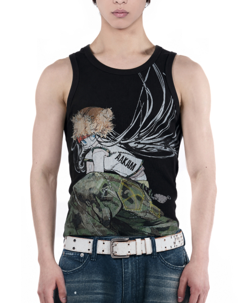 AAKAM(アーカム)の「ChaCha Freestyle Sleeveless (Black)(Tシャツ/カットソー・レディース・その他・1/2)」の5枚目の写真