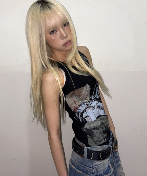 AAKAM(アーカム)の「ChaCha Freestyle Sleeveless (Black)(Tシャツ/カットソー・レディース・その他・1/2)」の7枚目の写真