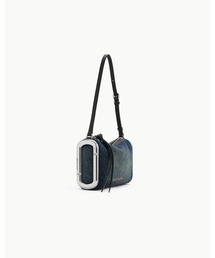 セール】THE QUILTED DENIM DUAL BAG SHOULDER MINI/ザ キルテッド