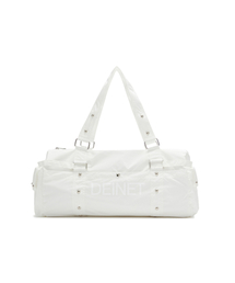 LOGO DUFFLE BAG IN WHITE
