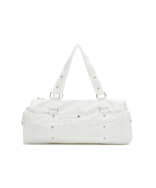 DEINET(ダイニット)の「LOGO DUFFLE BAG IN WHITE(ショルダーバッグ・レディース・その他・FREE)」の1枚目の写真