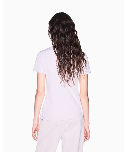 ARMANI EXCHANGE(アルマーニエクスチェンジ)の「【A|X アルマーニ エクスチェンジ】CO エンブロイダリーロゴ 半袖クルーネックTシャツ/REGULAR(ZOZO限定カラー含)(Tシャツ/カットソー・レディース・スモークピンク/ホワイト・LARGE/MEDIUM/SMALL/X-LARGE/X-SMALL)」の15枚目の写真