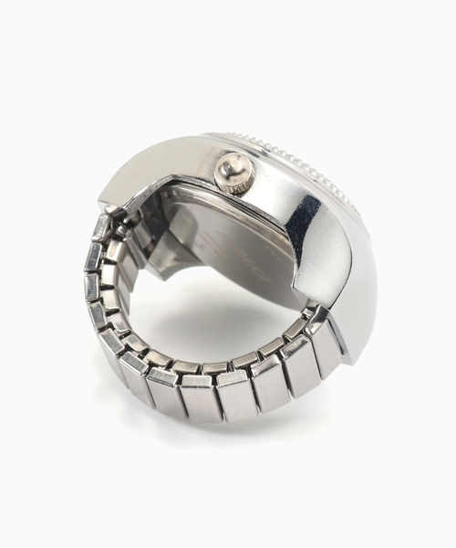 HIDAKA(ヒダカ)の「HIDAKA/ヒダカ Ghost Ring Watch(リング・レディース・ブラック/グリーン/シルバー・FREE)」の6枚目の写真