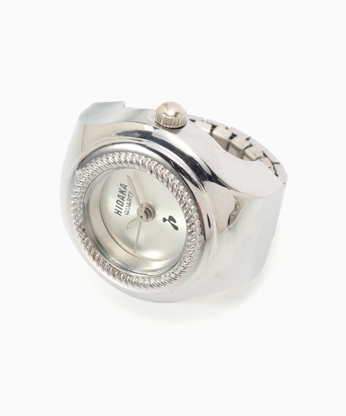 HIDAKA(ヒダカ)の「HIDAKA/ヒダカ Ghost Ring Watch(リング・レディース・ブラック/グリーン/シルバー・FREE)」の9枚目の写真