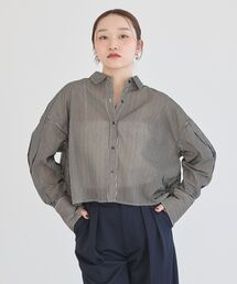 シアーコーデュロイシャツ