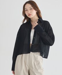 シアーコーデュロイシャツ