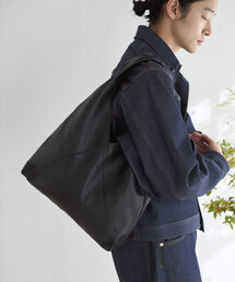 Firsthand（ファーストハンド）の「Firsthand/ファーストハンド Leather Triangle Marche Bag【限定展開】 / トライアングルマルシェ / レザートート / 撥水レザー（トートバッグ）」