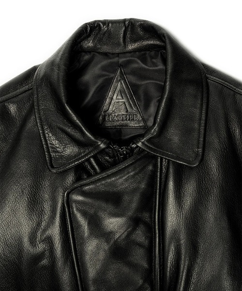 STUDIOUS(ステュディオス)の「Aviator Jacket(ブルゾン・メンズ・ブラック・L)」の2枚目の写真