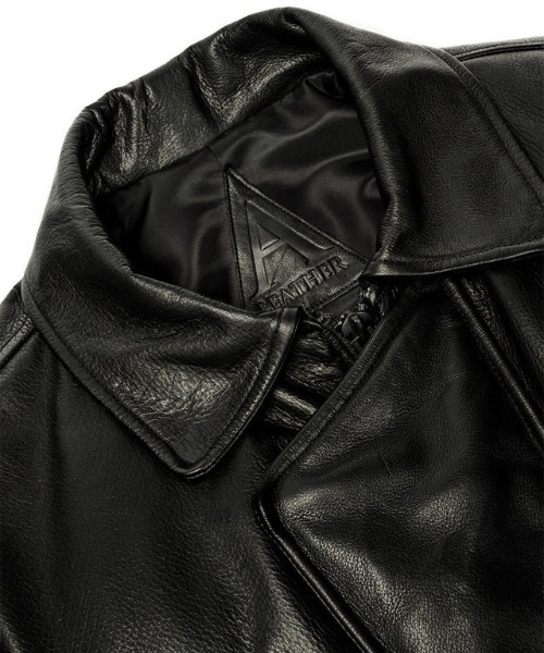 STUDIOUS(ステュディオス)の「Aviator Jacket(ブルゾン・メンズ・ブラック・L)」の3枚目の写真