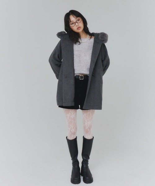archives（アルシーヴ）の「極美脚ストレッチロングブーツ（ブーツ・レディース・ブラウン/ブラック・LARGE/MEDIUM/SMALL）」の16枚目の写真