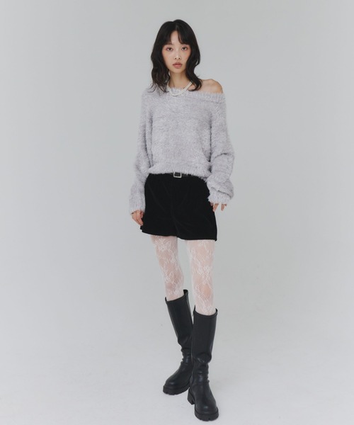 archives（アルシーヴ）の「極美脚ストレッチロングブーツ（ブーツ・レディース・ブラウン/ブラック・LARGE/MEDIUM/SMALL）」の20枚目の写真