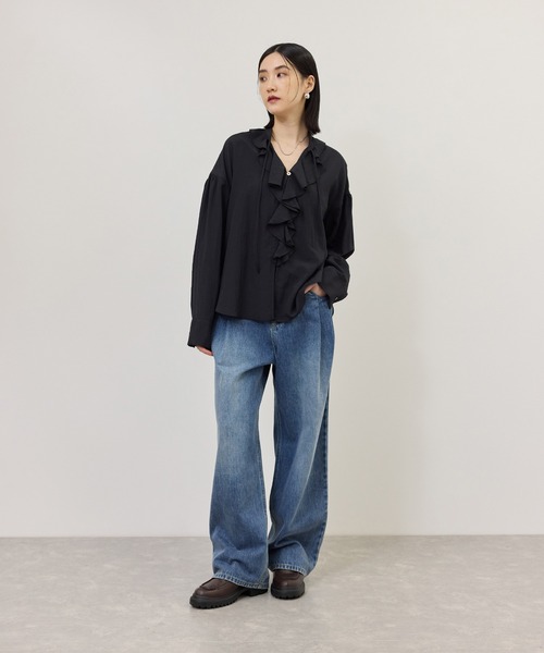 ADAM ET ROPE'(アダムエロペ)の「【定番】レースアップシューズ(その他シューズ・レディース・ダークブラウン/ブラック・23/23.5/24/24.5)」の6枚目の写真