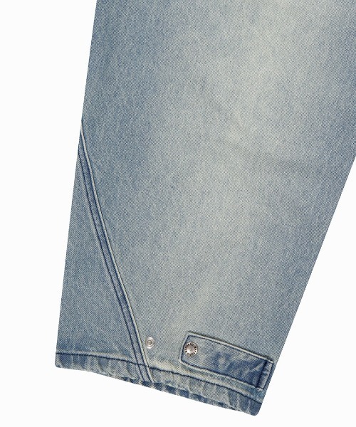 MAHAGRID(マハグリッド)の「『mahagrid/マハグリット』 WASHED POCKET DENIM PANTS/ウォッシュドポケットデニムパンツ(デニムパンツ・レディース・ブラック/ブルー・M/S)」の12枚目の写真