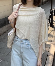 イレギュラーフェイクレイヤードトップス