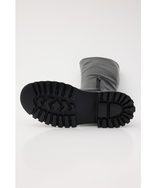 MOUSSY(マウジー)の「AIR EASE STRETCH ロングブーツ(ブーツ・レディース・ブラック・LARGE/MEDIUM/SMALL)」の11枚目の写真