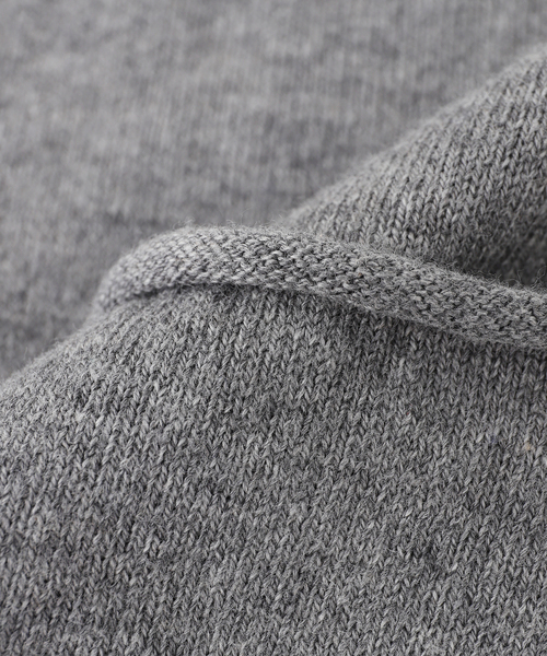 MATSUFUJI（マツフジ）の「MATSUFUJI / マツフジ ZIP UP KNIT JACKET（ニット/セーター・メンズ・チャコールグレー/ブラック/オレンジ・3/2）」の10枚目の写真