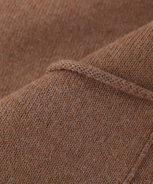 MATSUFUJI（マツフジ）の「MATSUFUJI / マツフジ ZIP UP KNIT JACKET（ニット/セーター・メンズ・チャコールグレー/ブラック/オレンジ・3/2）」の4枚目の写真