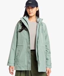 GORE-TEX ゴアテックス 防風 防水 透湿 2レイヤー アジャスタブルウエストフーデッドジャケット T-KIT フード着脱可