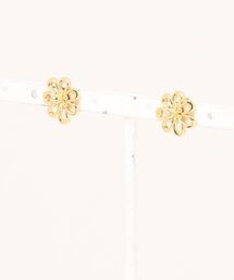 【ANARKH( アナンケ)】立体フラワーステンレスピアス