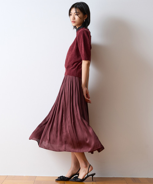 Tiara(ティアラ)の「《定番》ギャザースカート(セットアップ可)(スカート・レディース・ブラウン/ピンク/アイボリー・FREE)」の17枚目の写真