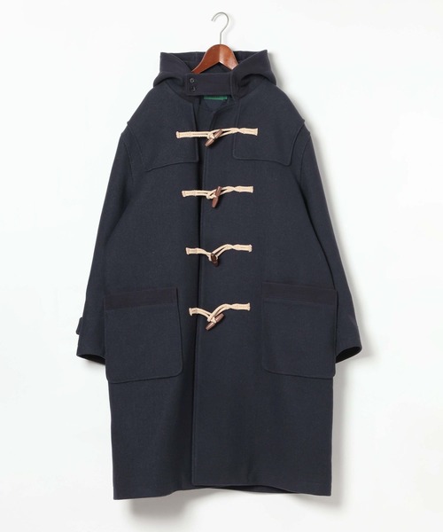 niko and...(ニコアンド)の「【ANDSEWN (アンドソーン)】二重織りダッフルコート(ダッフルコート・メンズ・ネイビー/アイボリー・LARGE/MEDIUM)」の13枚目の写真
