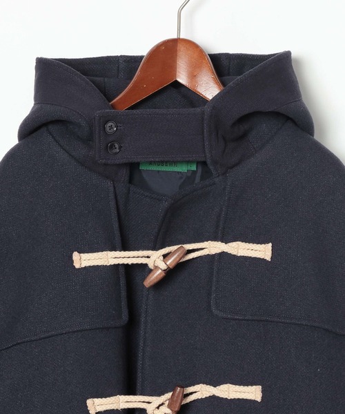 niko and...(ニコアンド)の「【ANDSEWN (アンドソーン)】二重織りダッフルコート(ダッフルコート・メンズ・ネイビー/アイボリー・LARGE/MEDIUM)」の15枚目の写真