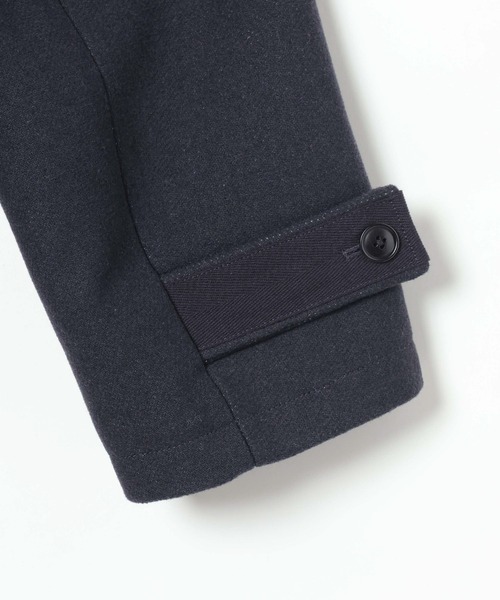niko and...(ニコアンド)の「【ANDSEWN (アンドソーン)】二重織りダッフルコート(ダッフルコート・メンズ・ネイビー/アイボリー・LARGE/MEDIUM)」の22枚目の写真