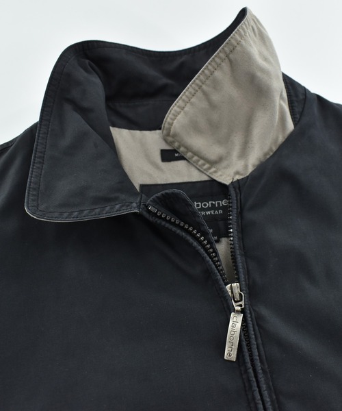 VINTAGE(ヴィンテージ)の「【USED】Y2K claibone outerwear スイングトップ ジャケット(ブルゾン・メンズ・ブラック・LARGE)」の2枚目の写真