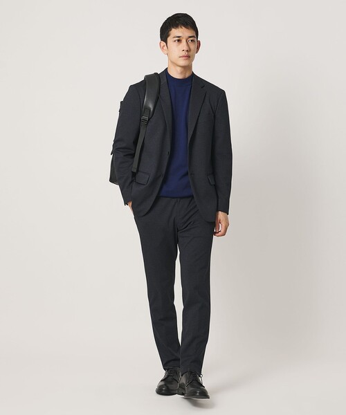 UNITED ARROWS(ユナイテッドアローズ)の「モックネック ニット UA COZY ウォッシャブル(ニット/セーター・メンズ・ライトグレー/ロイヤルブルー/ブラック/オフホワイト・L/XL/XXL/S/M)」の22枚目の写真