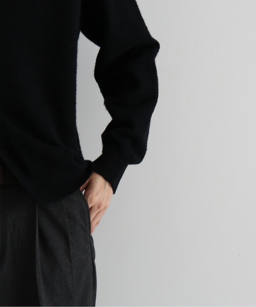 KAIKO(カイコー)の「【Pre order】KAIKO Antistasic polo cardigan(カーディガン/ボレロ・メンズ・ブラック/ライトグレー/ライトパープル/ライトブルー・2/1)」の6枚目の写真