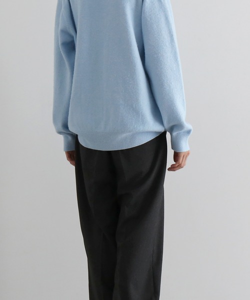 KAIKO(カイコー)の「【Pre order】KAIKO Antistasic polo cardigan(カーディガン/ボレロ・メンズ・ブラック/ライトグレー/ライトパープル/ライトブルー・2/1)」の21枚目の写真