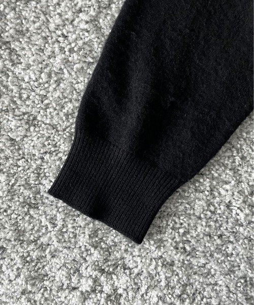 KAIKO(カイコー)の「【Pre order】KAIKO Antistasic polo cardigan(カーディガン/ボレロ・メンズ・ブラック/ライトグレー/ライトパープル/ライトブルー・2/1)」の9枚目の写真