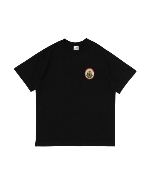 WORKS & CO.(ワークス アンド コー)の「アウトドアナチュラル半袖Tシャツ(ブラック)(Tシャツ/カットソー・レディース・その他・MEDIUM/LARGE/X-LARGE/2XL)」の1枚目の写真