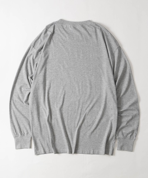 POLOCHAMPS(ポロチャンプス)の「【7】〔POLOCHAMPS/ポロチャンプス〕天竺 ワンポイントロゴ ロングスリーブTシャツ(Tシャツ/カットソー・メンズ・ブラック/杢グレー/ホワイト/ダークグリーン/チャコールグレー/ネイビー・X-LARGE/LARGE/MEDIUM)」の20枚目の写真