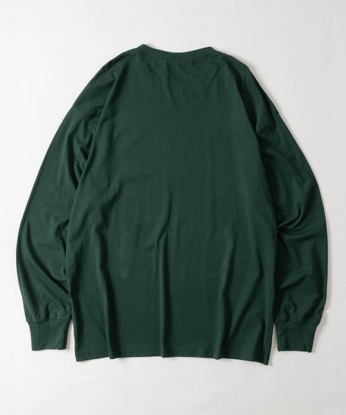 POLOCHAMPS(ポロチャンプス)の「【7】〔POLOCHAMPS/ポロチャンプス〕天竺 ワンポイントロゴ ロングスリーブTシャツ(Tシャツ/カットソー・メンズ・ブラック/杢グレー/ホワイト/ダークグリーン/チャコールグレー/ネイビー・X-LARGE/LARGE/MEDIUM)」の22枚目の写真