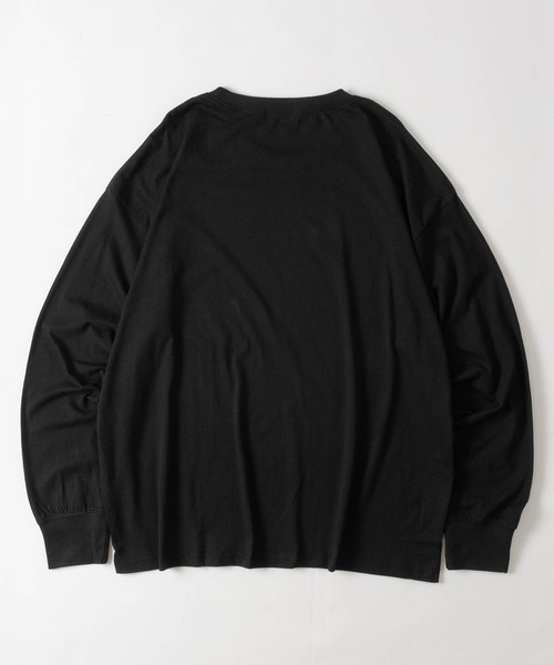 POLOCHAMPS(ポロチャンプス)の「【7】〔POLOCHAMPS/ポロチャンプス〕天竺 ワンポイントロゴ ロングスリーブTシャツ(Tシャツ/カットソー・メンズ・ブラック/杢グレー/ホワイト/ダークグリーン/チャコールグレー/ネイビー・X-LARGE/LARGE/MEDIUM)」の16枚目の写真