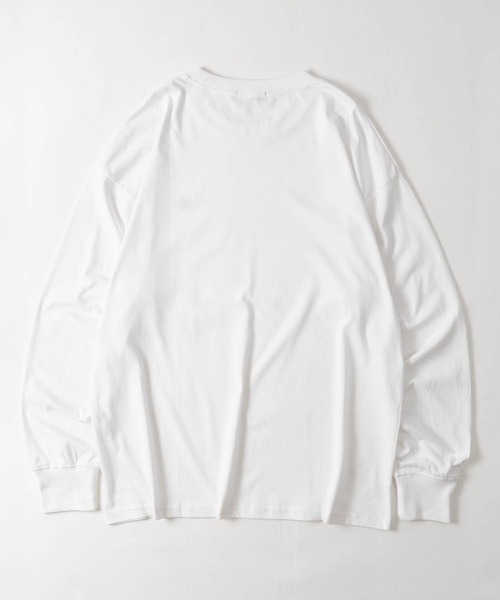 POLOCHAMPS(ポロチャンプス)の「【7】〔POLOCHAMPS/ポロチャンプス〕天竺 ワンポイントロゴ ロングスリーブTシャツ(Tシャツ/カットソー・メンズ・ブラック/杢グレー/ホワイト/ダークグリーン/チャコールグレー/ネイビー・X-LARGE/LARGE/MEDIUM)」の14枚目の写真