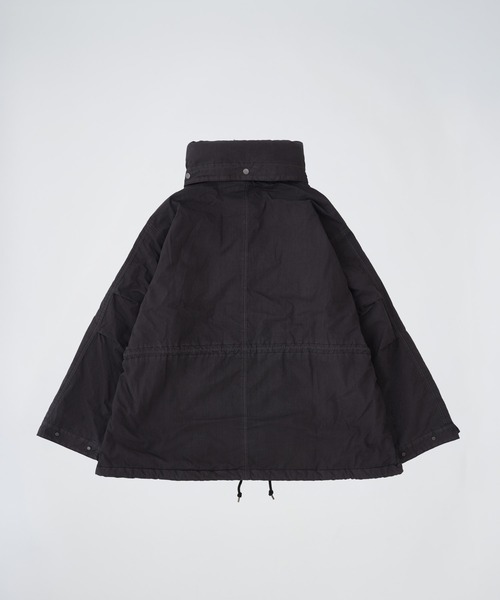 ADAM PATEK（アダムパテック）の「【ADAMPATEK/アダムパテック】 dyed still astex mods mid coat 製品染めモッズコート（モッズコート・レディース・ブラック/カーキ・1）」の10枚目の写真