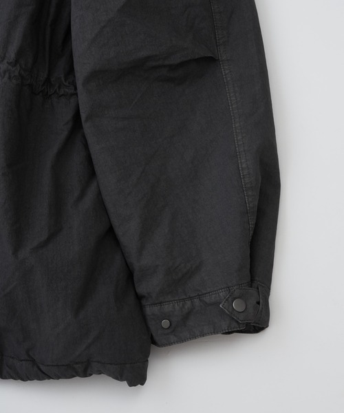ADAM PATEK（アダムパテック）の「【ADAMPATEK/アダムパテック】 dyed still astex mods mid coat 製品染めモッズコート（モッズコート・レディース・ブラック/カーキ・1）」の22枚目の写真