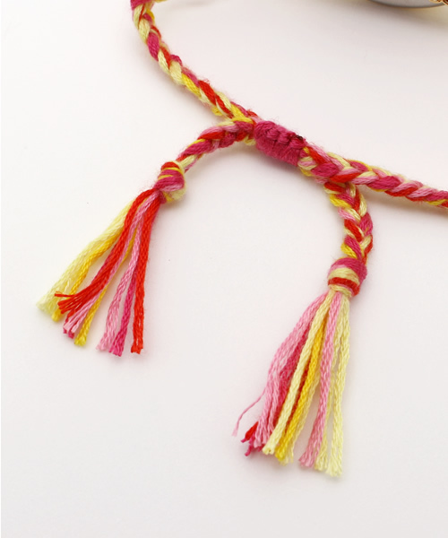 RODEO CROWNS WIDE BOWL（ロデオクラウンズワイドボウル）の「ミサンガ ウォッチ（アナログ腕時計・レディース・ピンク系その他/ホワイト系その他/ミント・FREE）」の7枚目の写真